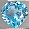 Natural Baby Blue Topaz 4.99 Ct. Heart Shape 11.2 Mm Gemstone From Brazil Natural Baby Blue Topaz 4.99 Ct. Heart Shape 11.2 Mm Gemstone From Brazil