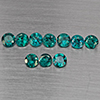 Natural Bluish Green Topaz 3.19 Ct. 10 Pcs Round Shape 4.1 Mm Gemstone from Brazil Natural Bluish Green Topaz 3.19 Ct. 10 Pcs Round Shape 4.1 Mm Gemstone from Brazil