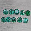 Natural Bluish Green Topaz 3.26 Ct. 10 Pcs Round Shape 4.1 Mm Gemstone from Brazil Natural Bluish Green Topaz 3.26 Ct. 10 Pcs Round Shape 4.1 Mm Gemstone from Brazil