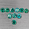 Natural Bluish Green Topaz 3.17 Ct. 10 Pcs Round Shape 3.8 Mm Gemstone from Brazil Natural Bluish Green Topaz 3.17 Ct. 10 Pcs Round Shape 3.8 Mm Gemstone from Brazil