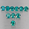 Natural Bluish Green Topaz 3.41 Ct. 10 Pcs Round Shape 4 Mm Gemstone from Brazil Natural Bluish Green Topaz 3.41 Ct. 10 Pcs Round Shape 4 Mm Gemstone from Brazil