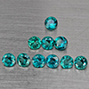Natural Bluish Green Topaz 3.41 Ct. 10 Pcs Round Shape 4.1 Mm Gemstone from Brazil Natural Bluish Green Topaz 3.41 Ct. 10 Pcs Round Shape 4.1 Mm Gemstone from Brazil