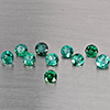 Natural Bluish Green Topaz 2.60 Ct. 10 Pcs Round Shape 4.3 Mm Gemstone from Brazil Natural Bluish Green Topaz 2.60 Ct. 10 Pcs Round Shape 4.3 Mm Gemstone from Brazil
