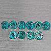 Natural Bluish Green Topaz 3.50 Ct. 10 Pcs Round Shape 4.2 Mm Gemstone from Brazil Natural Bluish Green Topaz 3.50 Ct. 10 Pcs Round Shape 4.2 Mm Gemstone from Brazil