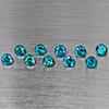 Natural Bluish Green Topaz 3.48 Ct. 10 Pcs Round Shape 4.1 Mm Gemstone from Brazil Natural Bluish Green Topaz 3.48 Ct. 10 Pcs Round Shape 4.1 Mm Gemstone from Brazil