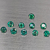 Natural Bluish Green Topaz 3.32 Ct. 10 Pcs Round Shape 4.2 Mm Gemstone from Brazil Natural Bluish Green Topaz 3.32 Ct. 10 Pcs Round Shape 4.2 Mm Gemstone from Brazil