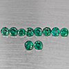 Natural Bluish Green Topaz 3.38 Ct. 10 Pcs Round Shape 4.2 Mm Gemstone from Brazil Natural Bluish Green Topaz 3.38 Ct. 10 Pcs Round Shape 4.2 Mm Gemstone from Brazil