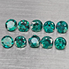 Natural Bluish Green Topaz 3.34 Ct. 10 Pcs Round Shape 4.2 Mm Gemstone from Brazil Natural Bluish Green Topaz 3.34 Ct. 10 Pcs Round Shape 4.2 Mm Gemstone from Brazil