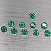 Natural Bluish Green Topaz 3.20 Ct. 10 Pcs Round Shape 4.1 Mm Gemstone from Brazil Natural Bluish Green Topaz 3.20 Ct. 10 Pcs Round Shape 4.1 Mm Gemstone from Brazil