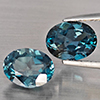 Natural London Blue Topaz 4.23 Ct. 2 Pcs Oval Shape 9.1 x 7.3 Mm Gemstones From Brazil Natural London Blue Topaz 4.23 Ct. 2 Pcs Oval Shape 9.1 x 7.3 Mm Gemstones From Brazil