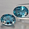 Natural London Blue Topaz 4.24 Ct. 2 Pcs Oval Shape 9.3 x 7.1 Mm Gemstones From Brazil Natural London Blue Topaz 4.24 Ct. 2 Pcs Oval Shape 9.3 x 7.1 Mm Gemstones From Brazil