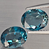 Natural London Blue Topaz 4.52 Ct. 2 Pcs Oval Shape 9 x 7.3 Mm Gemstone from Brazil Natural London Blue Topaz 4.52 Ct. 2 Pcs Oval Shape 9 x 7.3 Mm Gemstone from Brazil