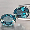 Natural London Blue Topaz 4.72 Ct. 2 Pcs Oval Shape 9 x 7.3 Mm Gemstone from Brazil Natural London Blue Topaz 4.72 Ct. 2 Pcs Oval Shape 9 x 7.3 Mm Gemstone from Brazil