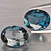 Natural London Blue Topaz 4.54 Ct. 2 Pcs Oval Shape 9.3 x 7.5 Mm Gemstones From Brazil Natural London Blue Topaz 4.54 Ct. 2 Pcs Oval Shape 9.3 x 7.5 Mm Gemstones From Brazil