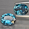 Natural London Blue Topaz 4.42 Ct. 2 Pcs Oval Shape 9.1 x 7.3 Mm Gemstones From Brazil Natural London Blue Topaz 4.42 Ct. 2 Pcs Oval Shape 9.1 x 7.3 Mm Gemstones From Brazil