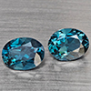Natural London Blue Topaz 4.01 Ct. 2 Pcs Oval Shape 9 x 6.8 Mm Gemstones From Brazil Natural London Blue Topaz 4.01 Ct. 2 Pcs Oval Shape 9 x 6.8 Mm Gemstones From Brazil