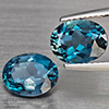 Natural London Blue Topaz 4.69 Ct. 2 Pcs Oval Shape 9.2 x 7.2 Mm Gemstones From Brazil Natural London Blue Topaz 4.69 Ct. 2 Pcs Oval Shape 9.2 x 7.2 Mm Gemstones From Brazil