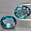 Natural London Blue Topaz 4.88 Ct. 2 Pcs Oval Shape 9 x 7.2 Mm Gemstones From Brazil Natural London Blue Topaz 4.88 Ct. 2 Pcs Oval Shape 9 x 7.2 Mm Gemstones From Brazil