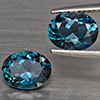 Natural London Blue Topaz 4.04 Ct. 2 Pcs Oval Shape 9 x 7.2 Mm Gemstone from Brazil Natural London Blue Topaz 4.04 Ct. 2 Pcs Oval Shape 9 x 7.2 Mm Gemstone from Brazil