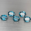 Natural London Blue Topaz 10.19 Ct 5 Pcs Oval Shape 9.1 x 7 Mm Gemstones From Brazil Natural London Blue Topaz 10.19 Ct 5 Pcs Oval Shape 9.1 x 7 Mm Gemstones From Brazil