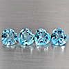 Natural Baby Blue Topaz 3.19 Ct. 4 Pcs Heart Shape 6.4 Mm Gemstones From Brazil Natural Baby Blue Topaz 3.19 Ct. 4 Pcs Heart Shape 6.4 Mm Gemstones From Brazil