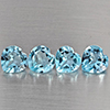 Natural Baby Blue Topaz 2.89 Ct. 4 Pcs Heart Shape 6.4 Mm Gemstones From Brazil Natural Baby Blue Topaz 2.89 Ct. 4 Pcs Heart Shape 6.4 Mm Gemstones From Brazil