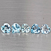 Natural Baby Blue Topaz 4.51 Ct. 5 Pcs Heart Shape 6.3 Mm Gemstones From Brazil Natural Baby Blue Topaz 4.51 Ct. 5 Pcs Heart Shape 6.3 Mm Gemstones From Brazil