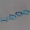Natural Baby Blue Topaz 2.33 Ct. 4 Pcs Octagon Shape 6.3 x 4.2 Mm Gemstone from Brazil Natural Baby Blue Topaz 2.33 Ct. 4 Pcs Octagon Shape 6.3 x 4.2 Mm Gemstone from Brazil