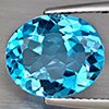 Natural Gem Swiss Blue Topaz 4.96 Ct. Oval Shape 12 x 10 Mm Gemstone from Brazil Natural Gem Swiss Blue Topaz 4.96 Ct. Oval Shape 12 x 10 Mm Gemstone from Brazil