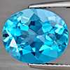 Natural Gem Swiss Blue Topaz 5.92 Ct. Oval Shape 12.3 x 10.3 Mm Gemstone from Brazil Natural Gem Swiss Blue Topaz 5.92 Ct. Oval Shape 12.3 x 10.3 Mm Gemstone from Brazil