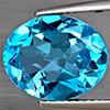 Natural Gem Swiss Blue Topaz 4.45 Ct. Oval Shape 12.1 x 10 Mm Gemstone from Brazil Natural Gem Swiss Blue Topaz 4.45 Ct. Oval Shape 12.1 x 10 Mm Gemstone from Brazil