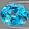 Natural Gem Swiss Blue Topaz 6.20 Ct. Oval Shape 12.1 x 10.1 Mm Gemstone from Brazil Natural Gem Swiss Blue Topaz 6.20 Ct. Oval Shape 12.1 x 10.1 Mm Gemstone from Brazil