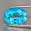 Natural Swiss Blue Topaz 8.06 Ct. Oval Shape 13.9 x 10.1 Mm Gemstone from Brazil Natural Swiss Blue Topaz 8.06 Ct. Oval Shape 13.9 x 10.1 Mm Gemstone from Brazil