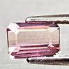 Natural Peach Pink Tourmaline 0.88 Ct. VVS Octagon Shape 6.7 x 4.7 Mm Gemstone