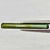 Natural Green Tourmaline 1.08 Ct. VVS Octagon Shape 19.7 x 2.5 Mm Gemstone