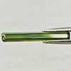 Natural Green Tourmaline 1.05 Ct. VVS Octagon Shape 19.5 x 2.7 Mm Gemstone