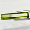 Natural Green Tourmaline 1.59 Ct. VVS Octagon Shape 16.5 x 3.7 Mm Gemstone