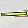 Natural Green Tourmaline 1.35 Ct. VVS Octagon Shape 19.5 x 2.6 Mm Gemstone