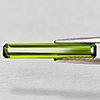 Natural Green Tourmaline 1.45 Ct. VVS Octagon Shape 19.5 x 2.6 Mm Gemstone