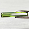 Natural Green Tourmaline 1.02 Ct. VVS Octagon Shape 17.3 x 3.2 Mm Gemstone