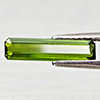 Natural Green Tourmaline 1.02 Ct. VVS Octagon Shape 13.6 x 3.4 Mm Gemstone