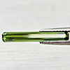 Natural Green Tourmaline 1.05 Ct. VVS Octagon Shape 18.9 x 2.8 Mm Gemstone