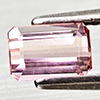 Natural Pink Tourmaline 0.88 Ct.Octagon Shape 6.3 x 4.3 Mm Gemstone From Nigeria