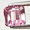 Natural Pink Tourmaline 1.04 Ct.Octagon Shape 5.4 x 5.2 Mm Gemstone From Nigeria