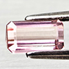 Natural Pink Tourmaline 0.88 Ct.Octagon Shape 7.2 x 4.2 Mm Gemstone From Nigeria