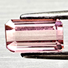 Natural Pink Tourmaline 1.23 Ct.Octagon Shape 7.8 x 4.5 Mm Gemstone From Nigeria