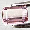 Natural Pink Tourmaline 0.70 Ct.Octagon Shape 6.2 x 4.7 Mm Gemstone From Nigeria