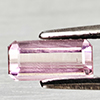 Natural Pink Tourmaline 0.79 Ct.Octagon Shape 7.5 x 3.7 Mm Gemstone From Nigeria