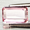 Natural Pink Tourmaline 1.06 Ct.Octagon Shape 7.5 x 5 Mm Gemstone From Nigeria