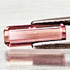 Natural Pink Tourmaline 1.28Ct Octagon Shape 10.2 x 3.7 Mm Gemstone From Nigeria